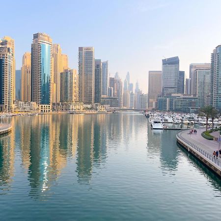 Private Gorgeous Room With Marina View With Shared Kitchen In Shared Apartment Dubai Exteriör bild